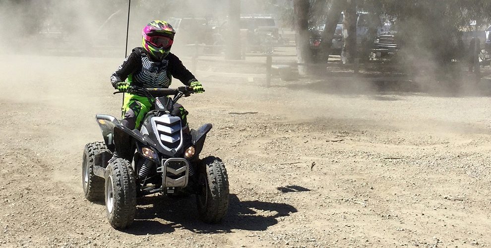 battery powered atv for 8 year old