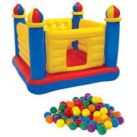 Inflatable Jump-O-Lene Ball Pit Castle Bouncer
