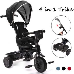 ChromeWheels 4-in-1 Kids’ Trike and Stroller