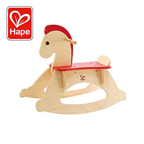Hape Rock and Ride Kid's Wooden Rocking Horse