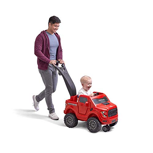 toddler girl push car