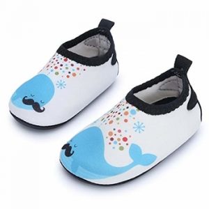 JIASUQI Baby Boys And Girls Barefoot Swim Water Skin Shoes