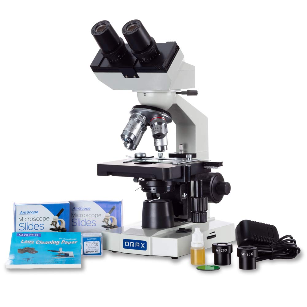 OMAX 40X-2000X Lab LED Binocular Microscope